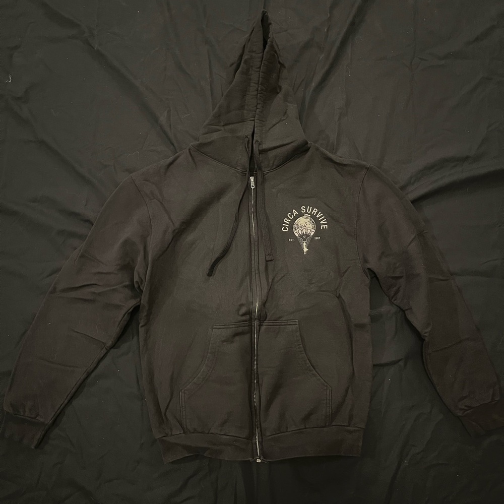 Circa Survive On Letting Go Zip-Up Hoodie